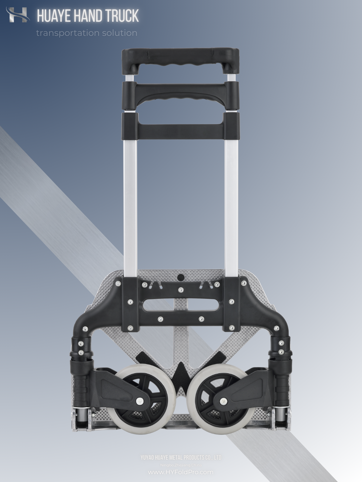Yuyao HuaYe hand truck -Heavy-Duty Folding Hand Truck – GS TUV Certified Aluminum Utility Cart-70KG