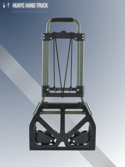 Yuyao HuaYe hand truck -Compact Folding Dolly Cart – Space-Saving Aluminum/Steel Hand Truck-90KG